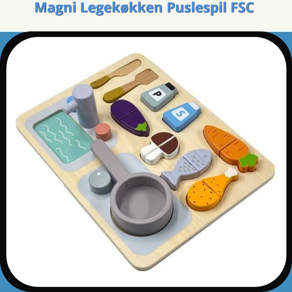 Anmeldelse af Magni Legekøkken Puslespil FSC