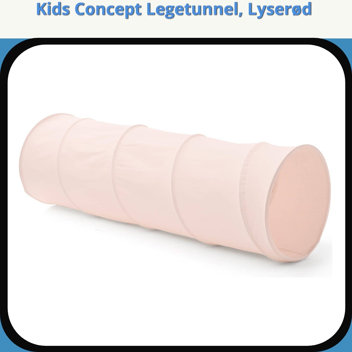 Anmeldelse af Kids Concept Legetunnel, Lyserød