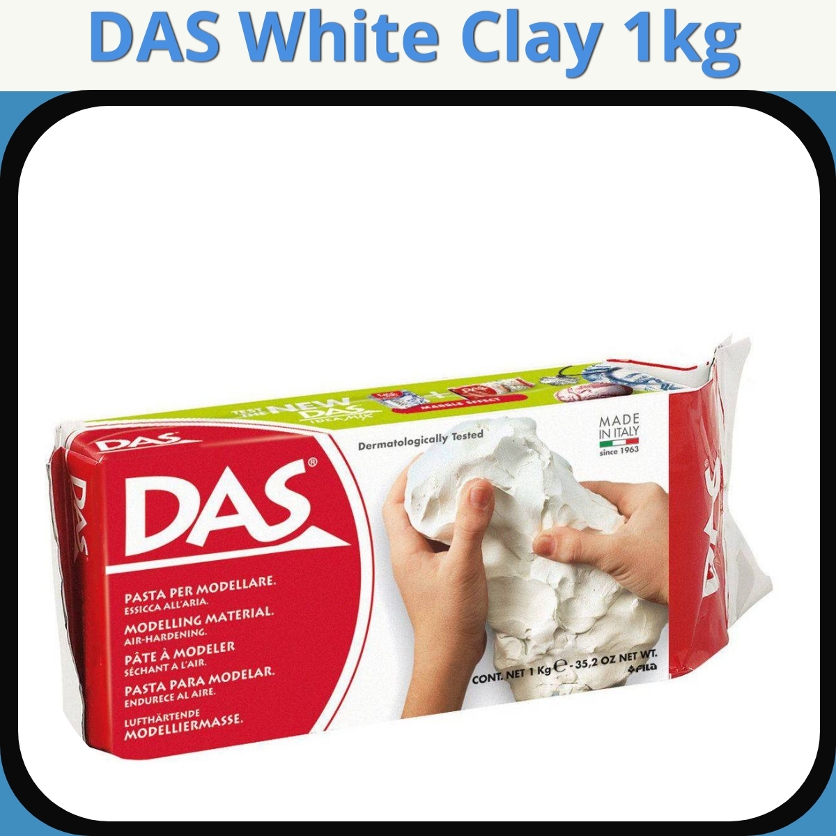 Anmeldelse af DAS White Clay 1kg