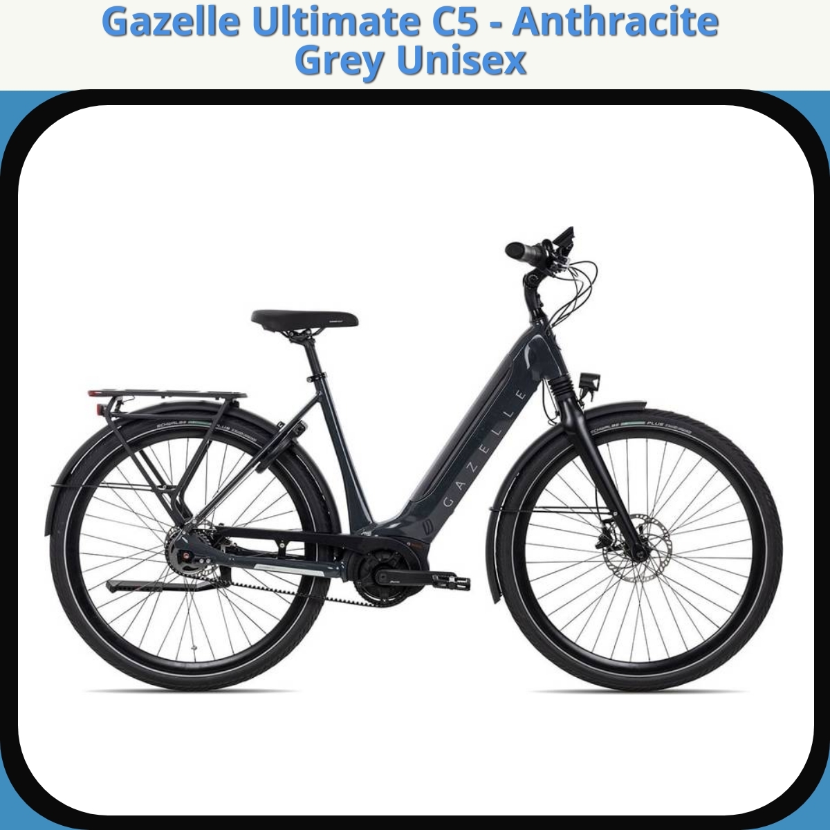 Anmeldelse af Gazelle Ultimate C5 - Anthracite Grey Unisex
