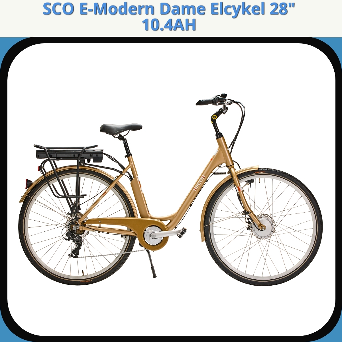Anmeldelse af SCO E-Modern Dame Elcykel 28