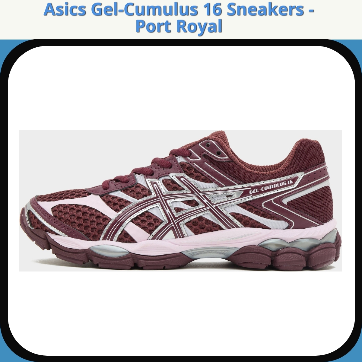 Anmeldelse af Asics Gel-Cumulus 16 Sneakers - Port Royal