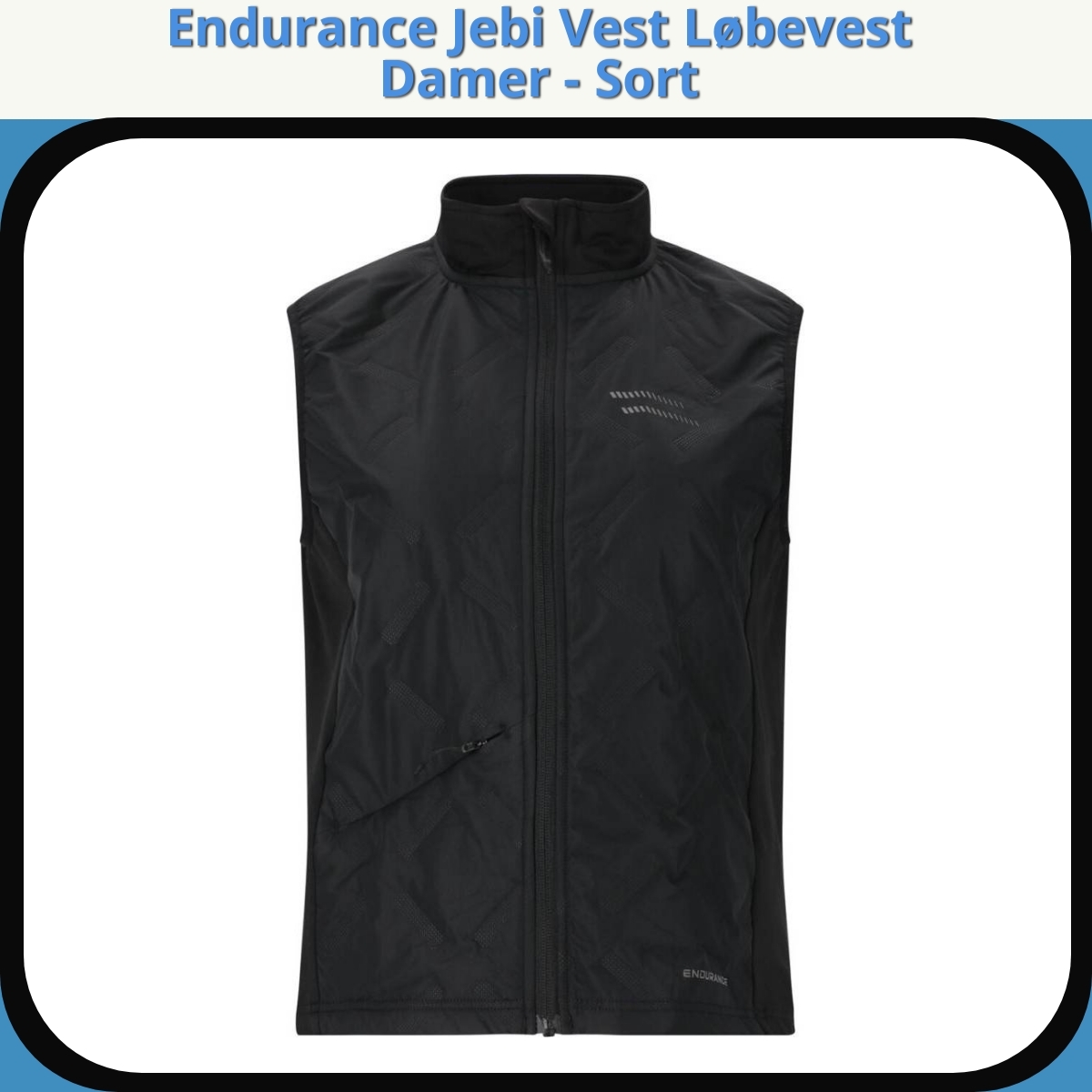 Anmeldelse af Endurance Jebi Vest Løbevest Damer - Sort