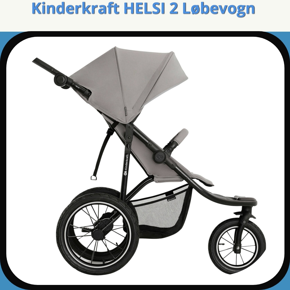 Anmeldelse af Kinderkraft HELSI 2 Løbevogn