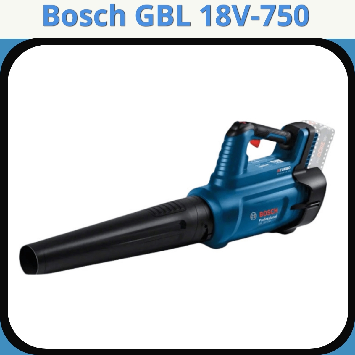 Anmeldelse af Bosch GBL 18V-750