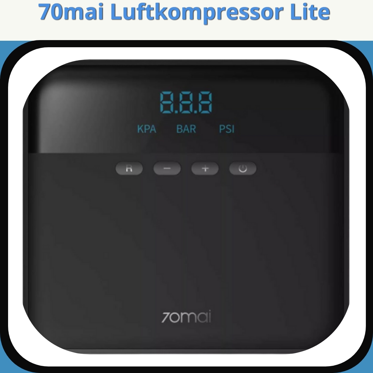 Anmeldelse af 70mai Luftkompressor Lite