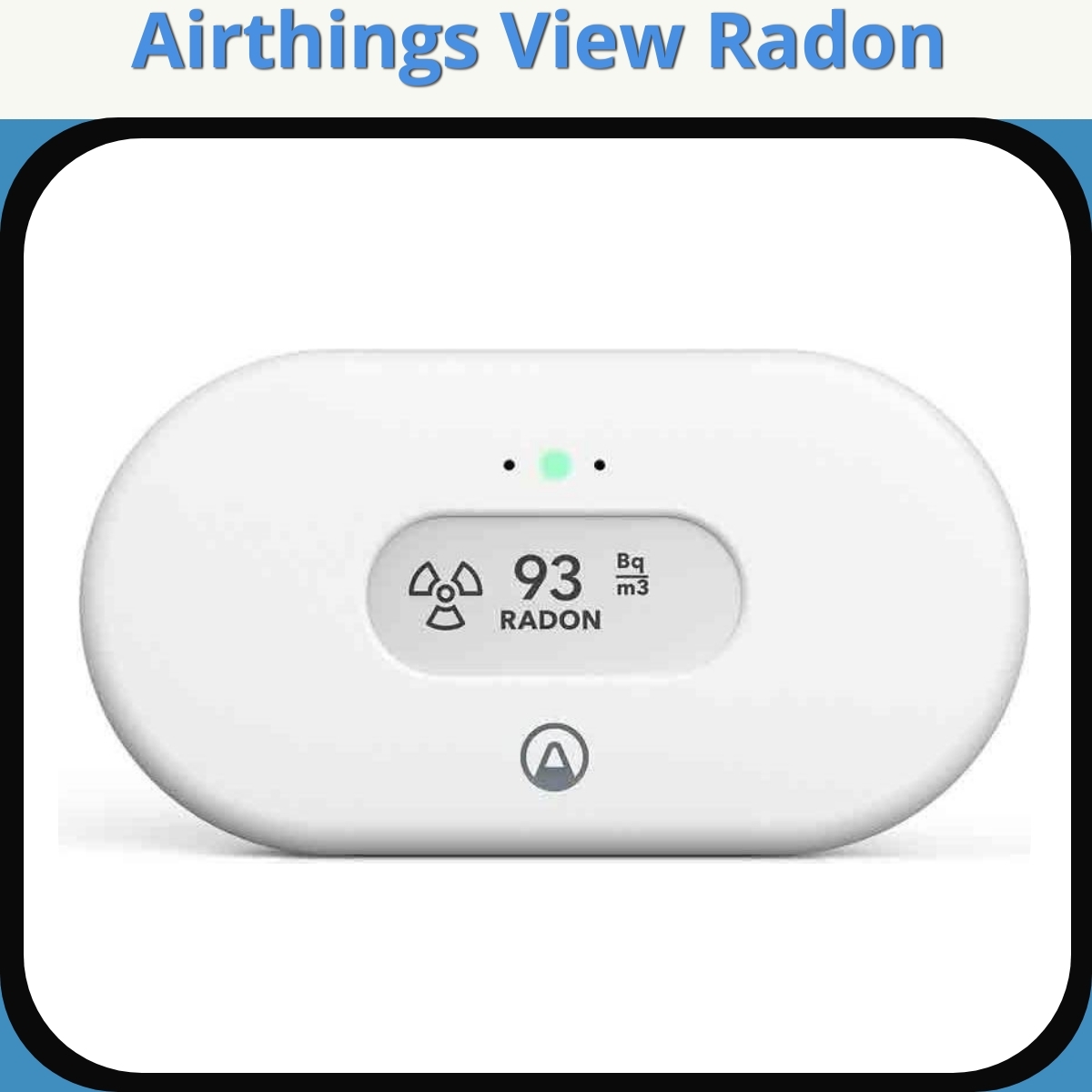 Anmeldelse af Airthings View Radon