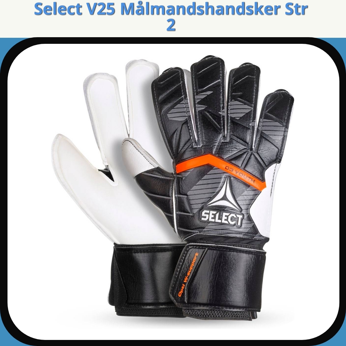 Anmeldelse af Select V25 Målmandshandsker Str 2
