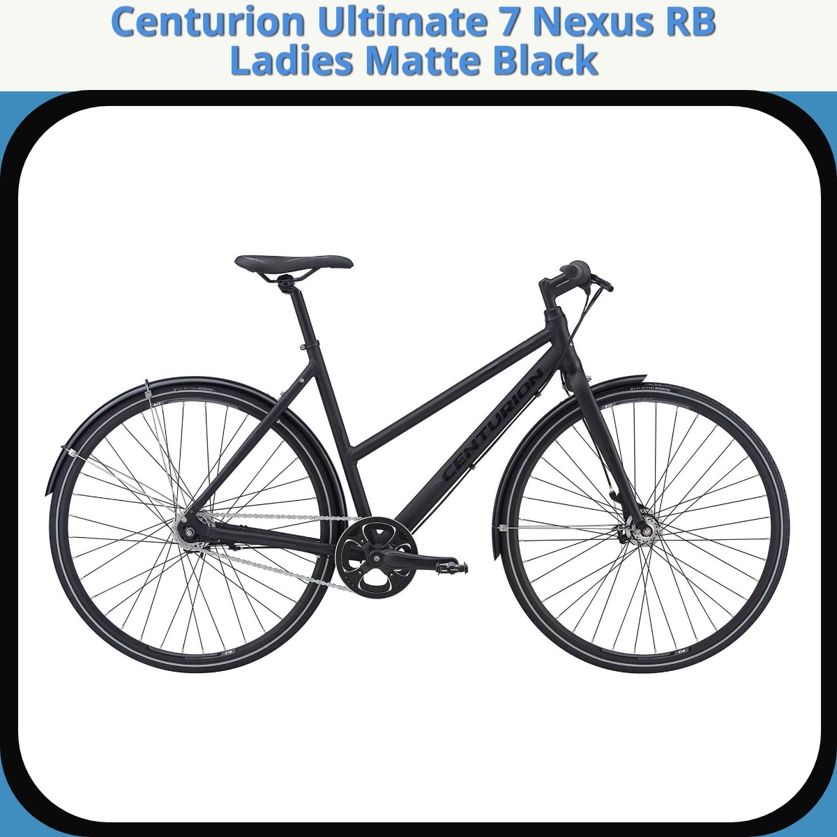 Anmeldelse af Centurion Ultimate 7 Nexus RB Ladies Matte Black