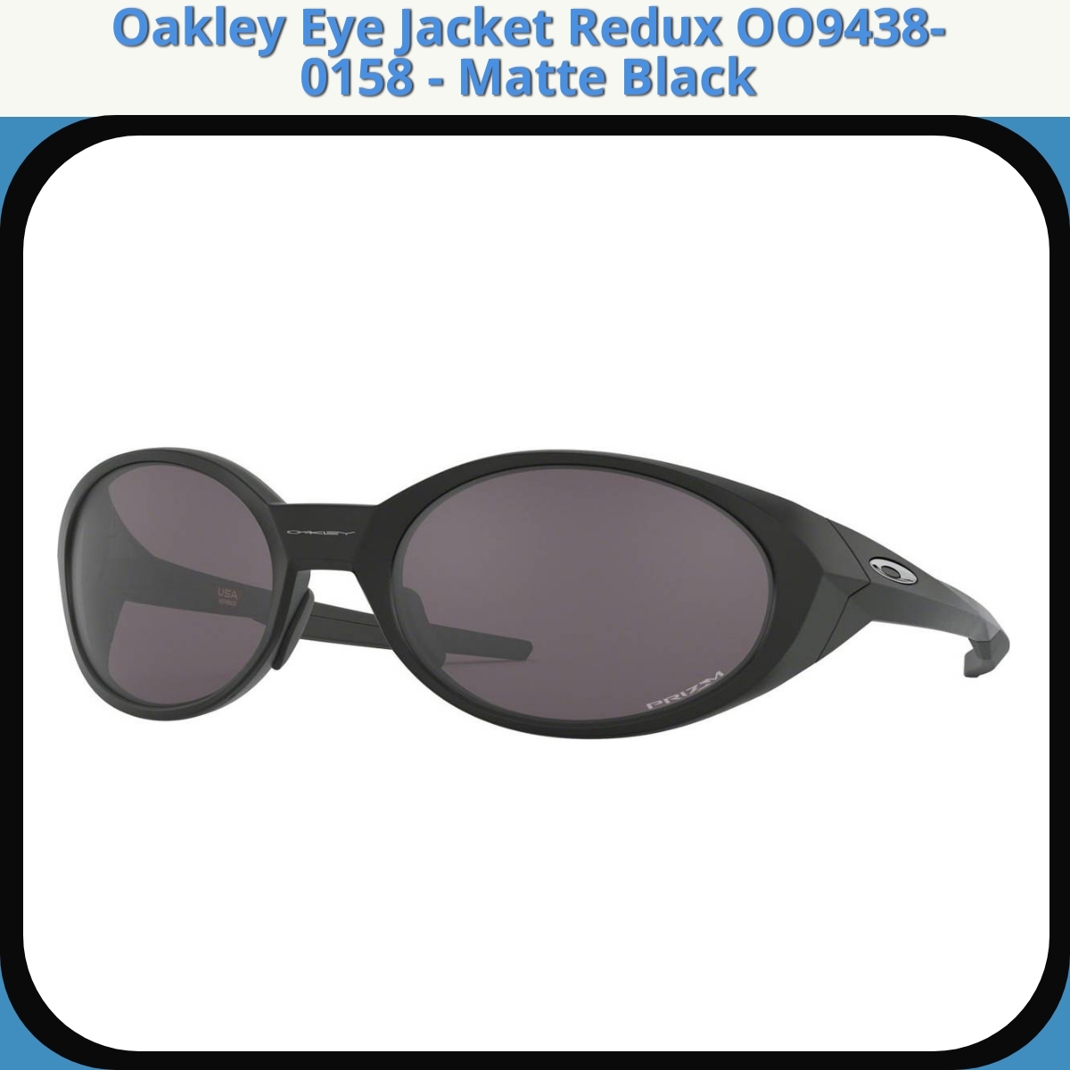 Anmeldelse af Oakley Eye Jacket Redux OO9438-0158 - Matte Black