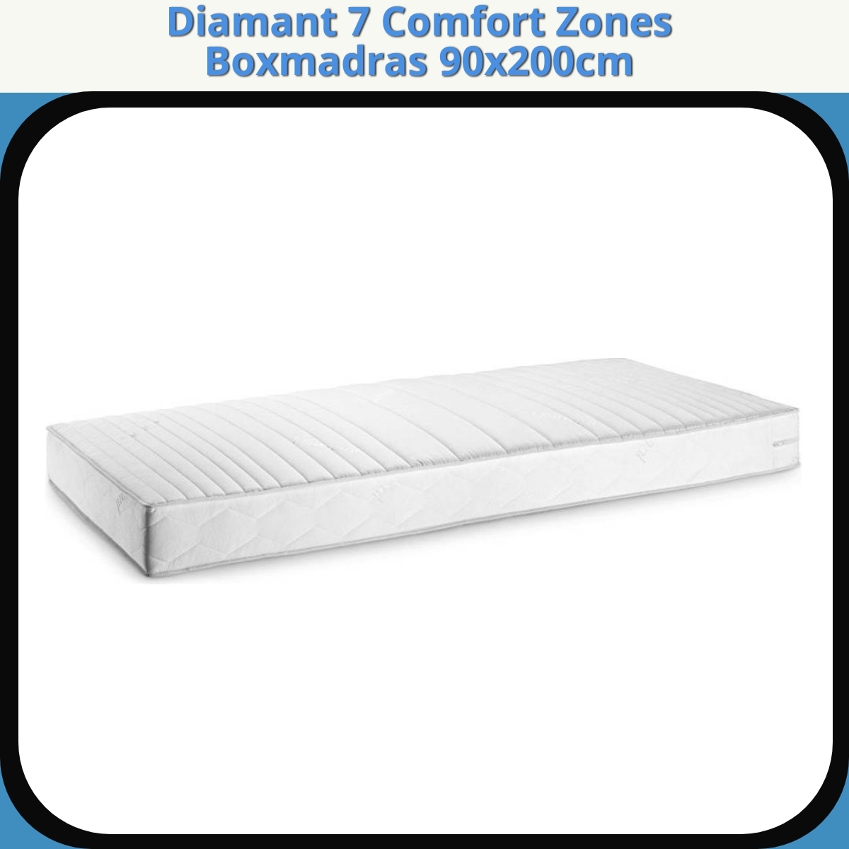 Anmeldelse af Diamant 7 Comfort Zones Boxmadras 90x200cm