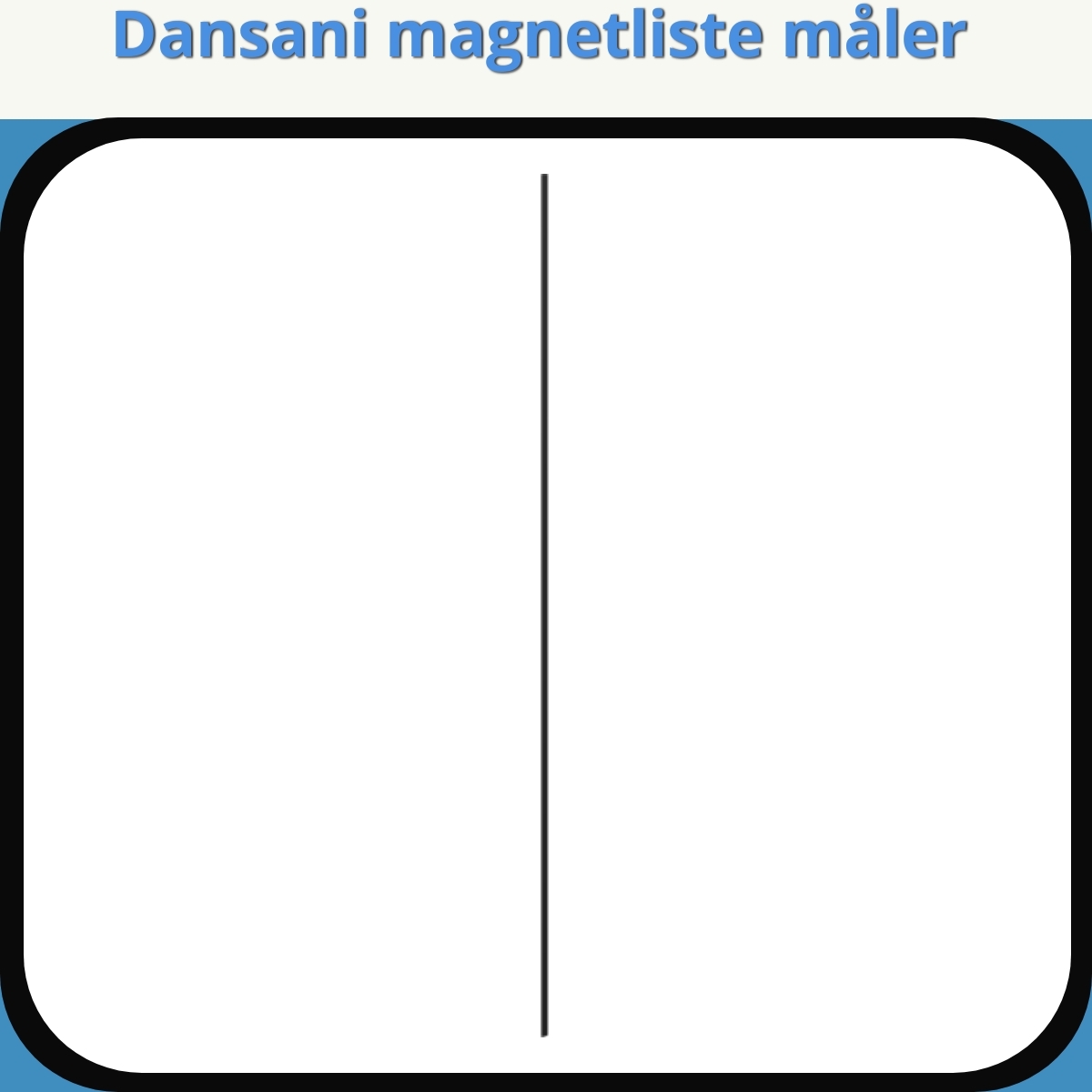 Anmeldelse af Dansani magnetliste måler