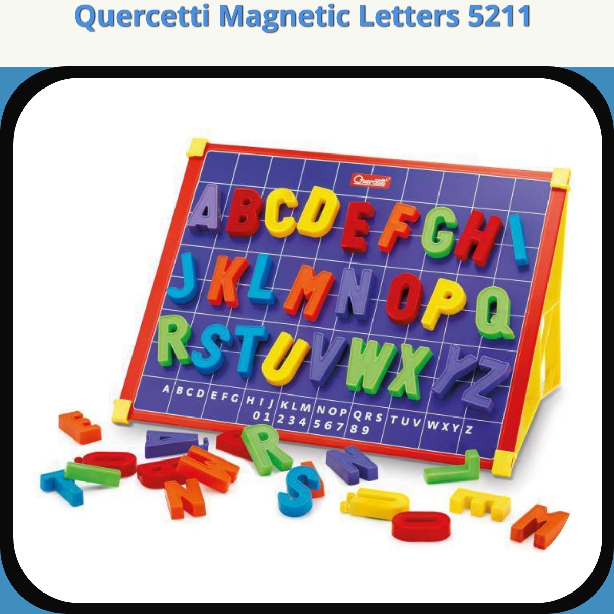 Anmeldelse af Quercetti Magnetic Letters 5211