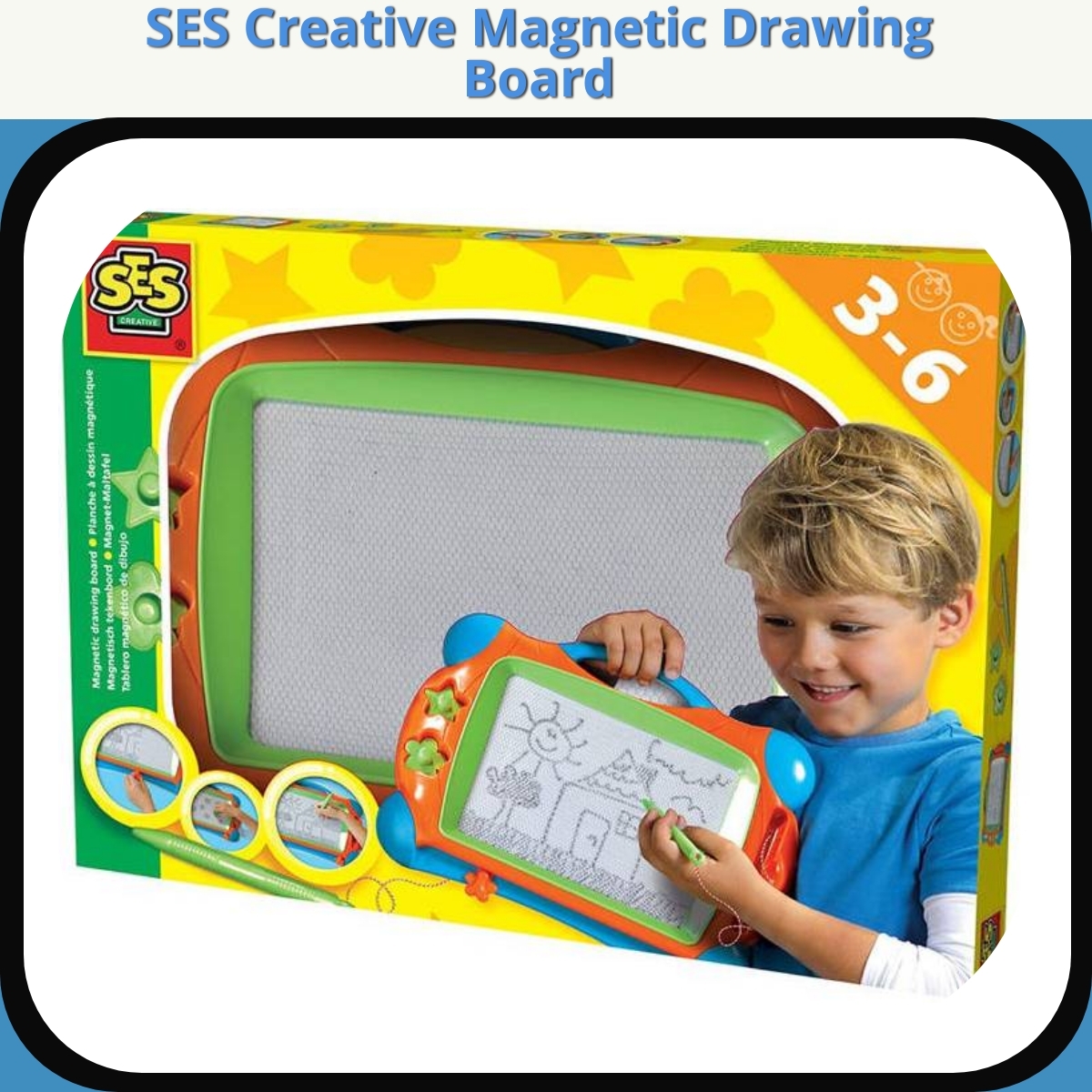 Anmeldelse af SES Creative Magnetic Drawing Board