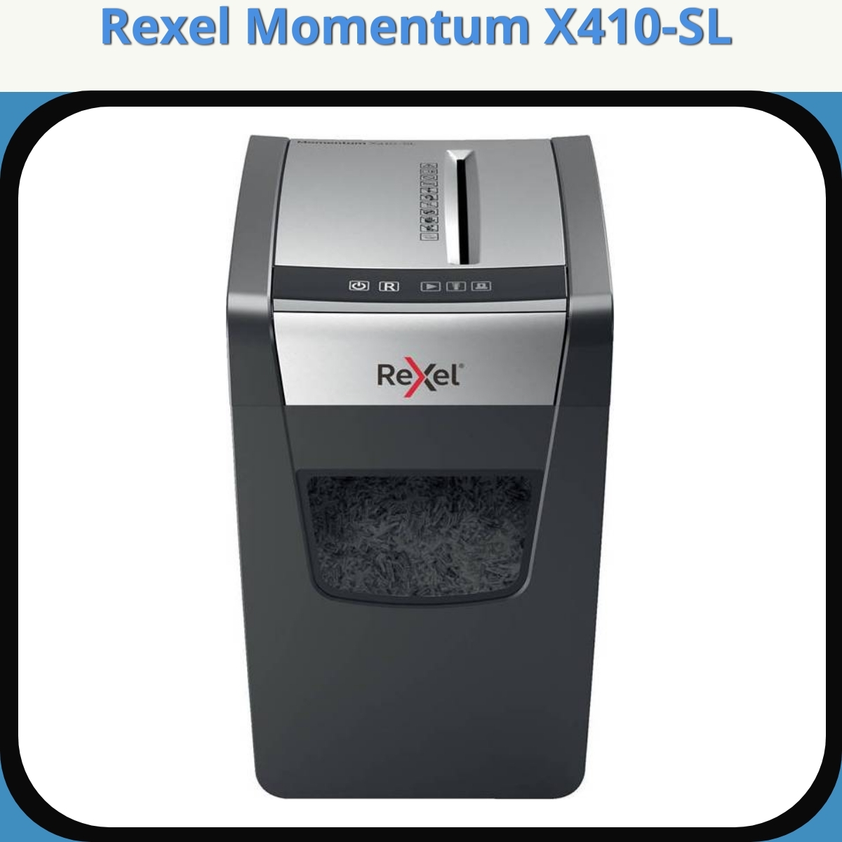 Anmeldelse af Rexel Momentum X410-SL