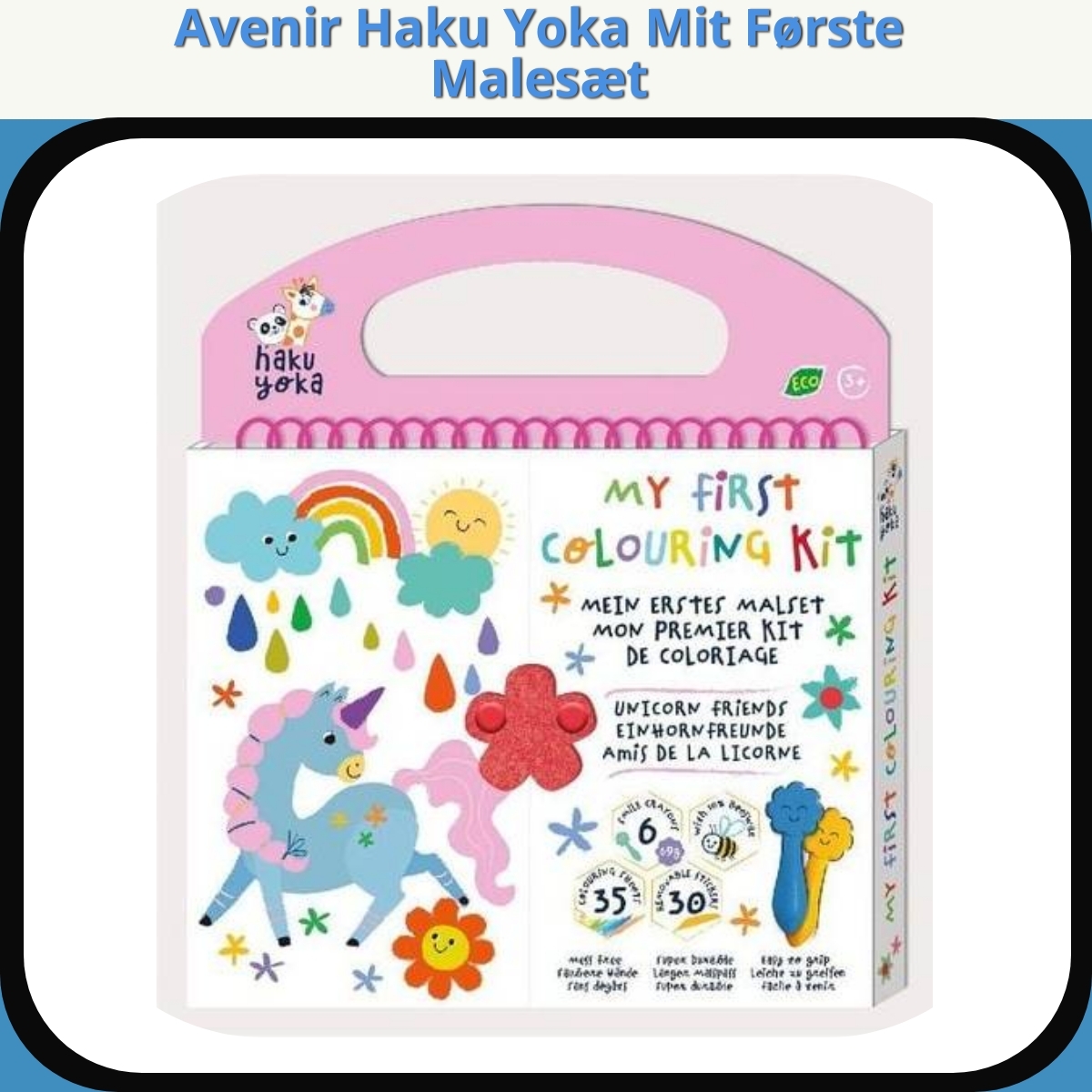 Anmeldelse af Avenir Haku Yoka Mit Første Malesæt