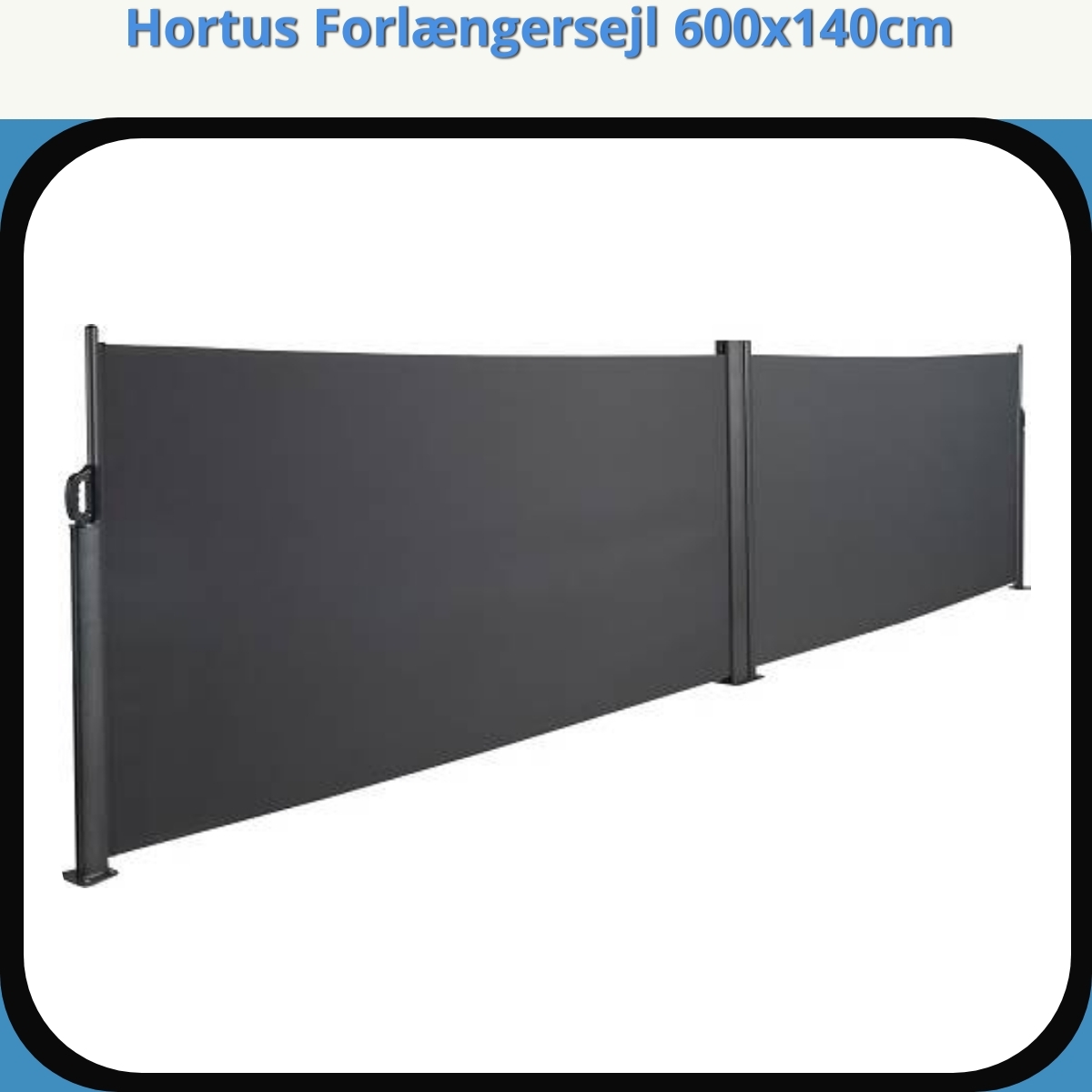 Anmeldelse af Hortus Forlængersejl 600x140cm