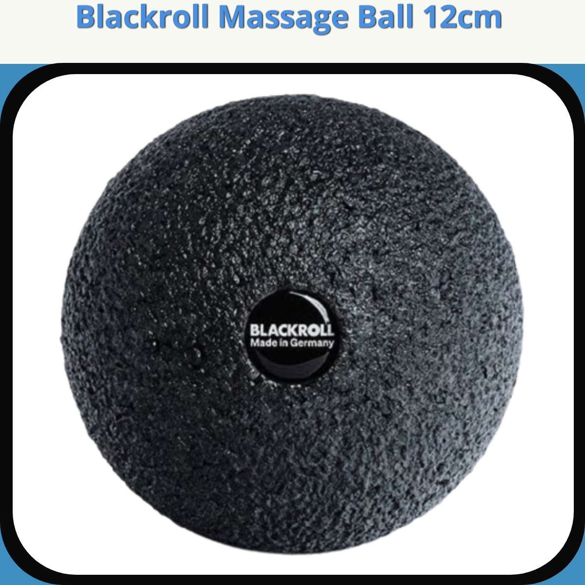Anmeldelse af Blackroll Massage Ball 12cm