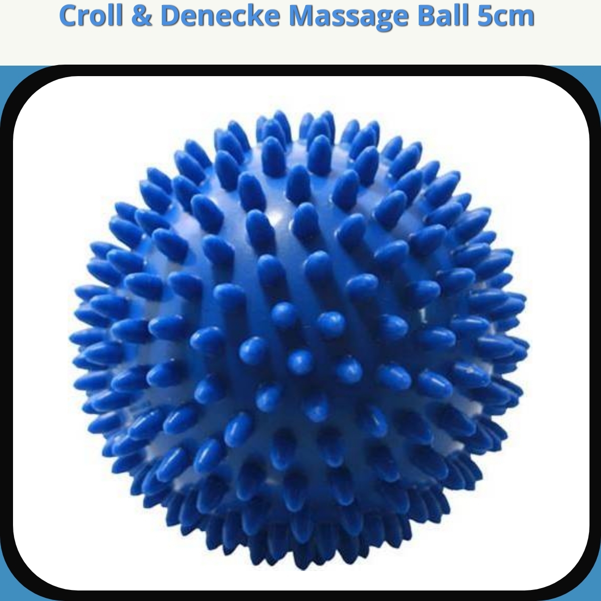 Anmeldelse af Croll & Denecke Massage Ball 5cm