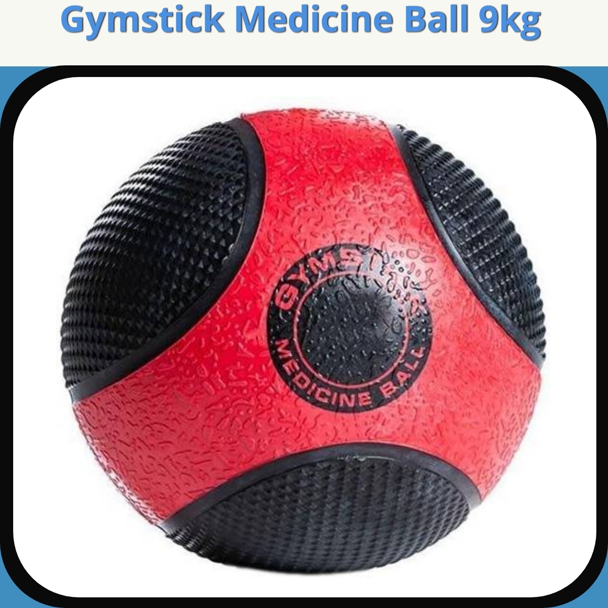 Anmeldelse af Gymstick Medicine Ball 9kg