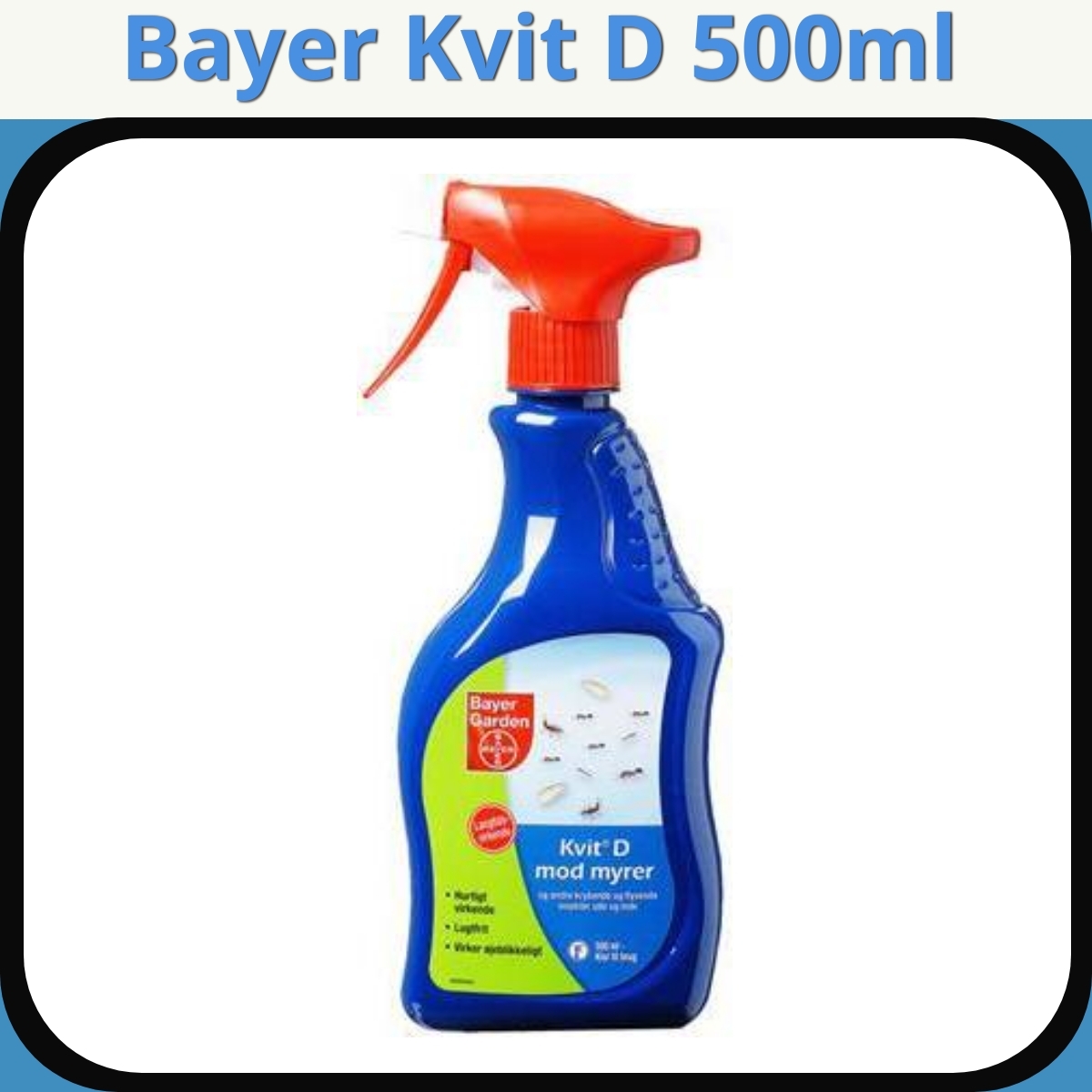 Anmeldelse af Bayer Kvit D 500ml