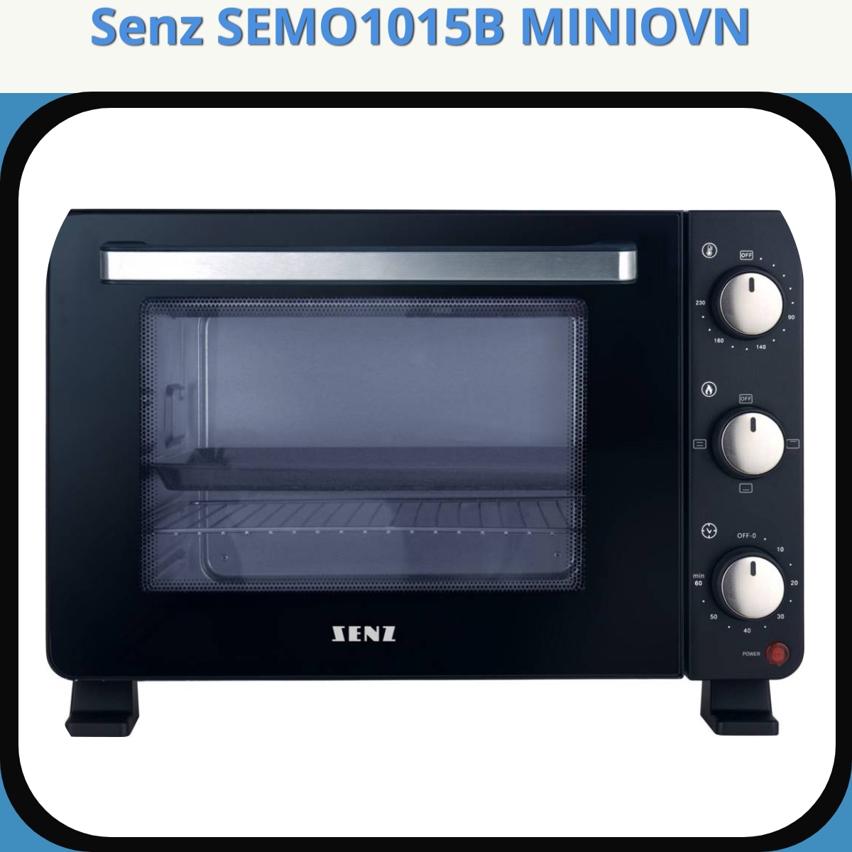 Anmeldelse af Senz SEMO1015B MINIOVN