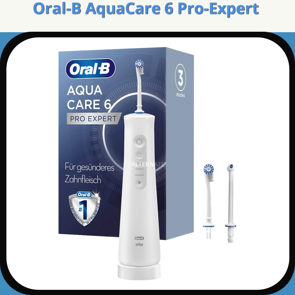 Anmeldelse af Oral-B AquaCare 6 Pro-Expert