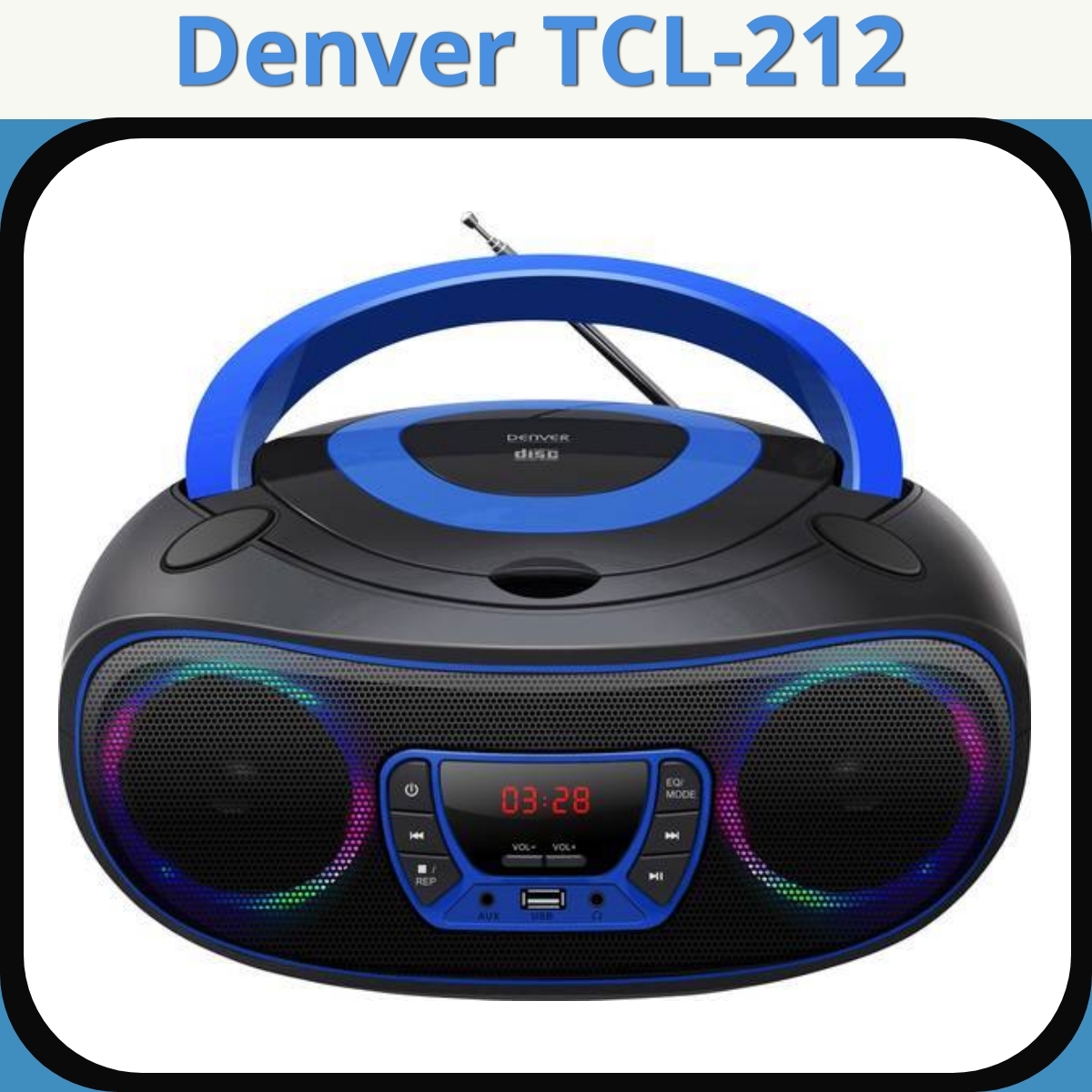 Anmeldelse af Denver TCL-212