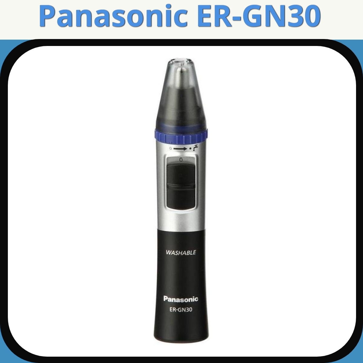 Anmeldelse af Panasonic ER-GN30