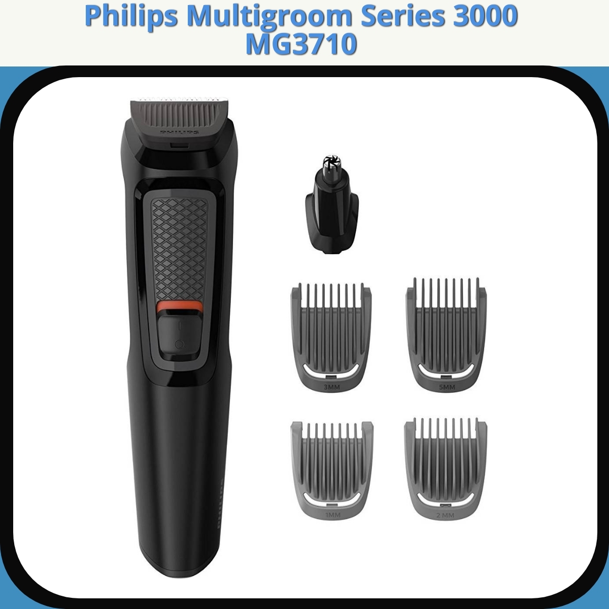 Anmeldelse af Philips Multigroom Series 3000 MG3710