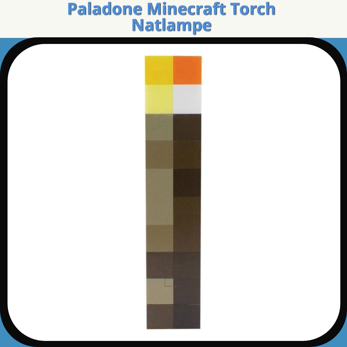 Anmeldelse af Paladone Minecraft Torch Natlampe