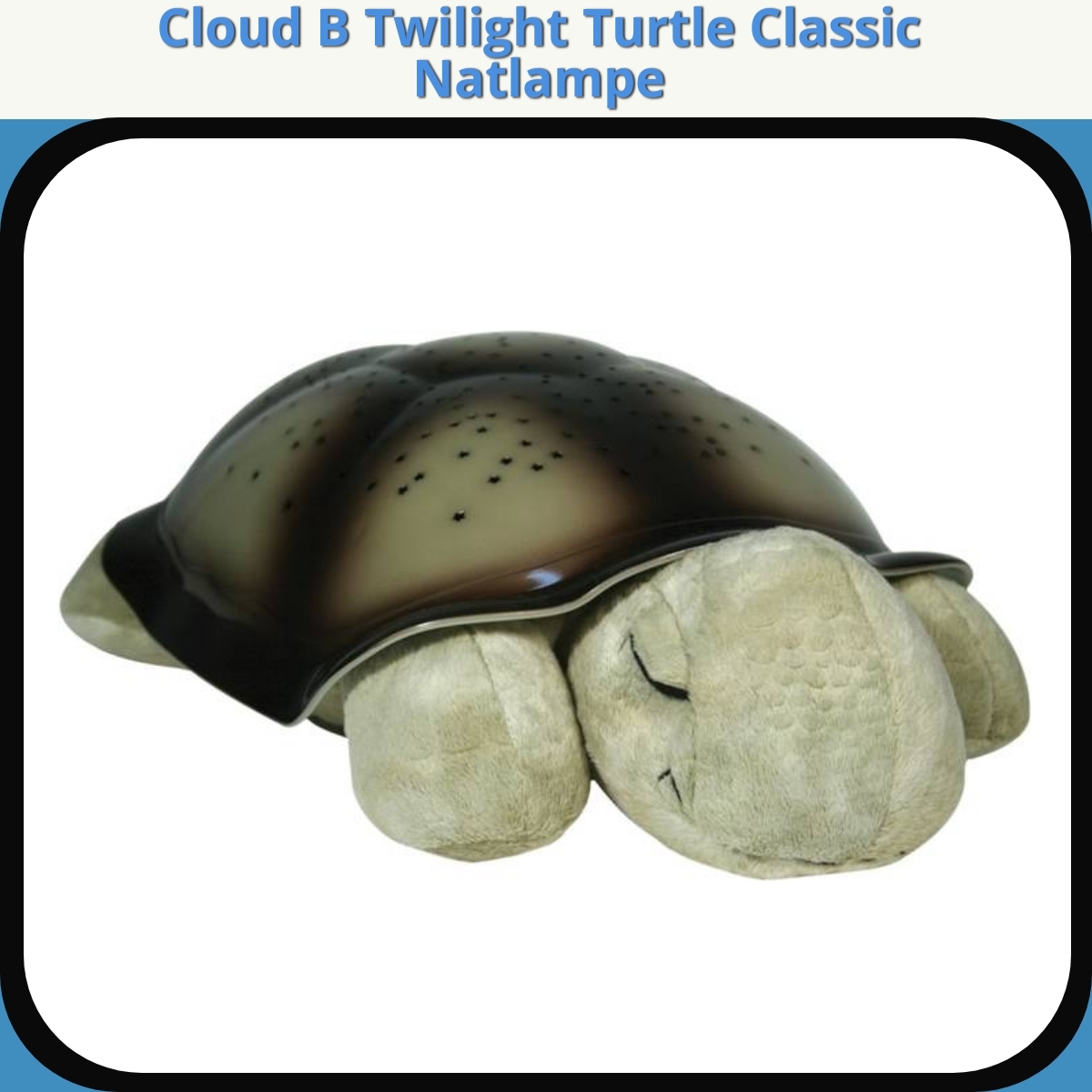 Anmeldelse af Cloud B Twilight Turtle Classic Natlampe