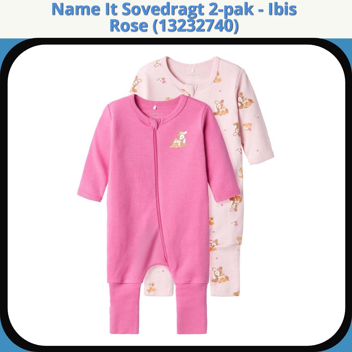 Anmeldelse af Name It Sovedragt 2-pak - Ibis Rose (13232740)