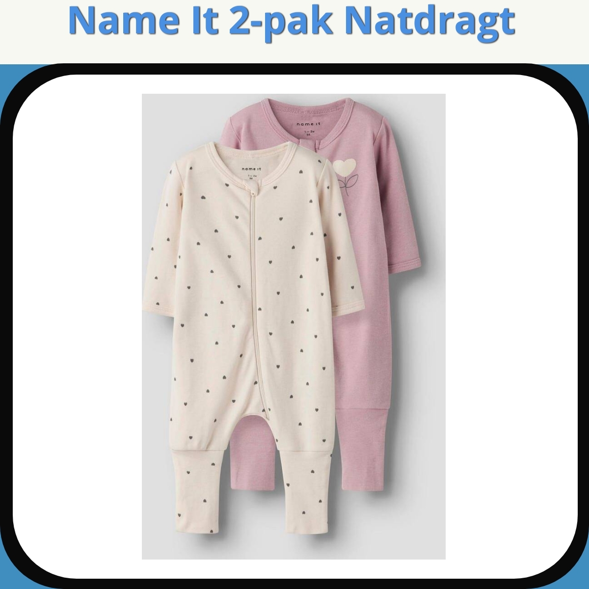 Anmeldelse af Name It 2-pak Natdragt
