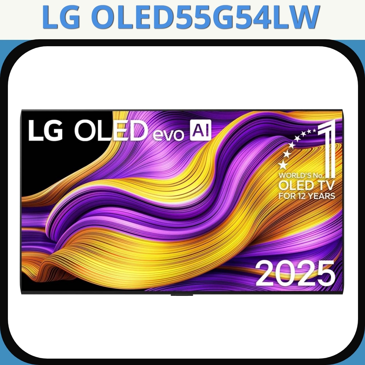 Anmeldelse af LG OLED55G54LW