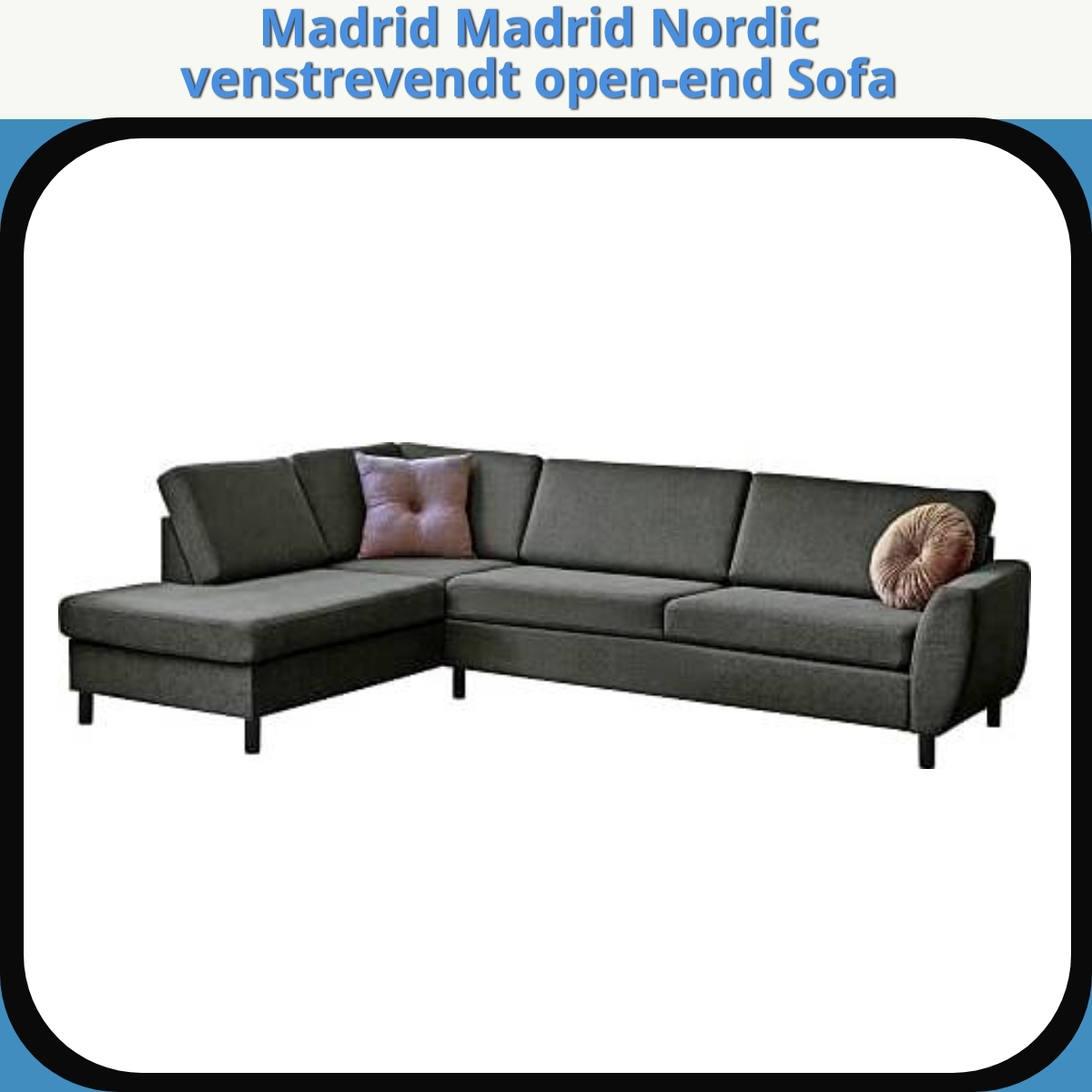 Anmeldelse af Madrid Madrid Nordic venstrevendt open-end Sofa