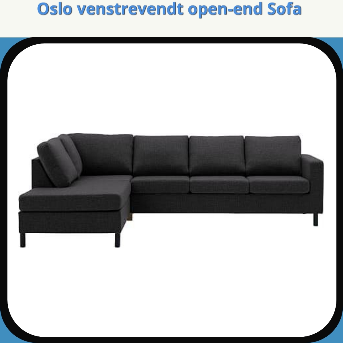 Anmeldelse af Oslo venstrevendt open-end Sofa