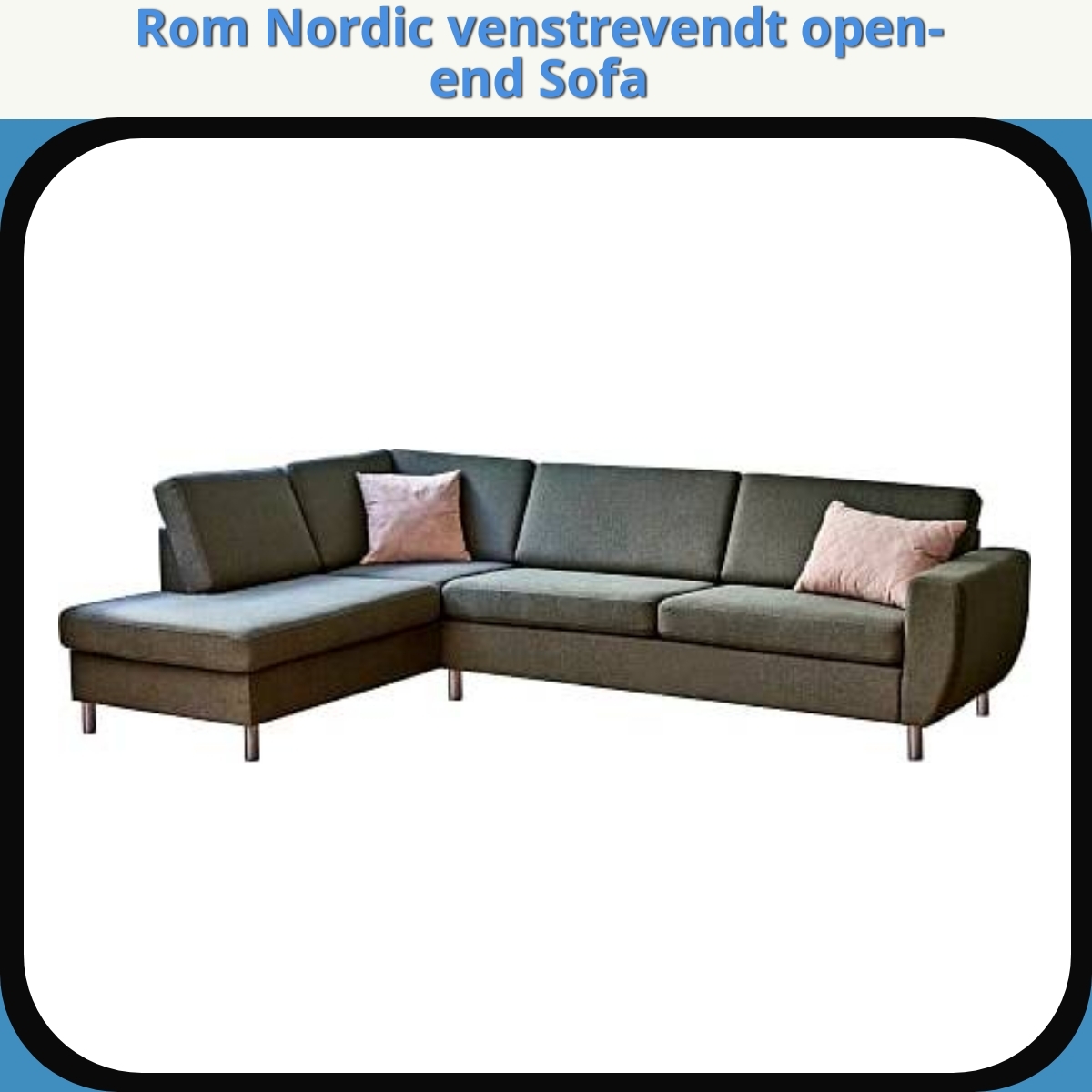Anmeldelse af Rom Nordic venstrevendt open-end Sofa