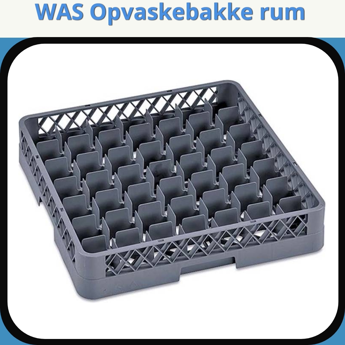 Anmeldelse af WAS Opvaskebakke rum