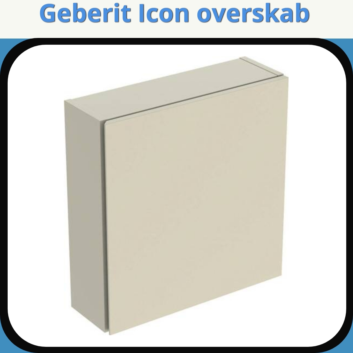 Anmeldelse af Geberit Icon overskab