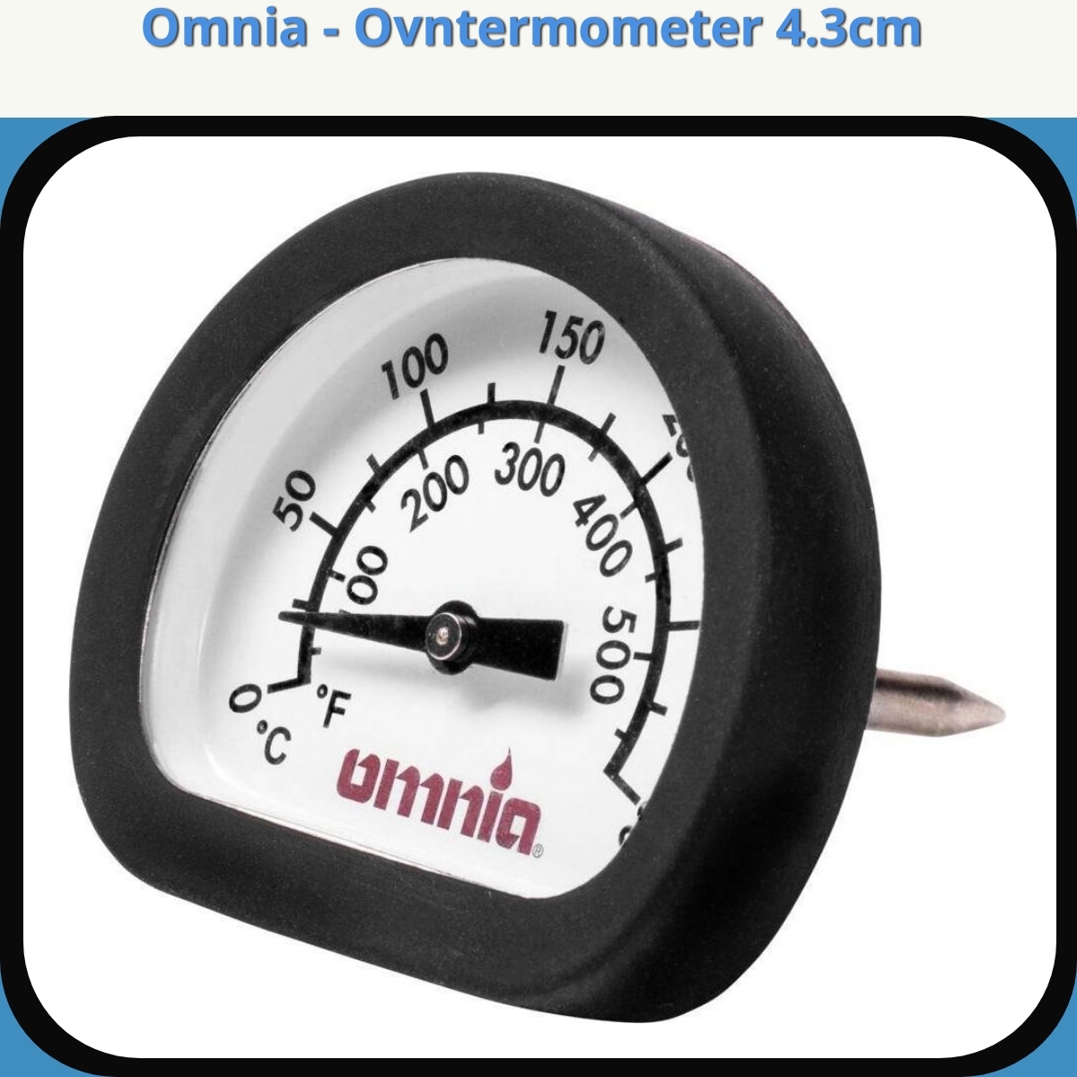 Anmeldelse af Omnia - Ovntermometer 4.3cm