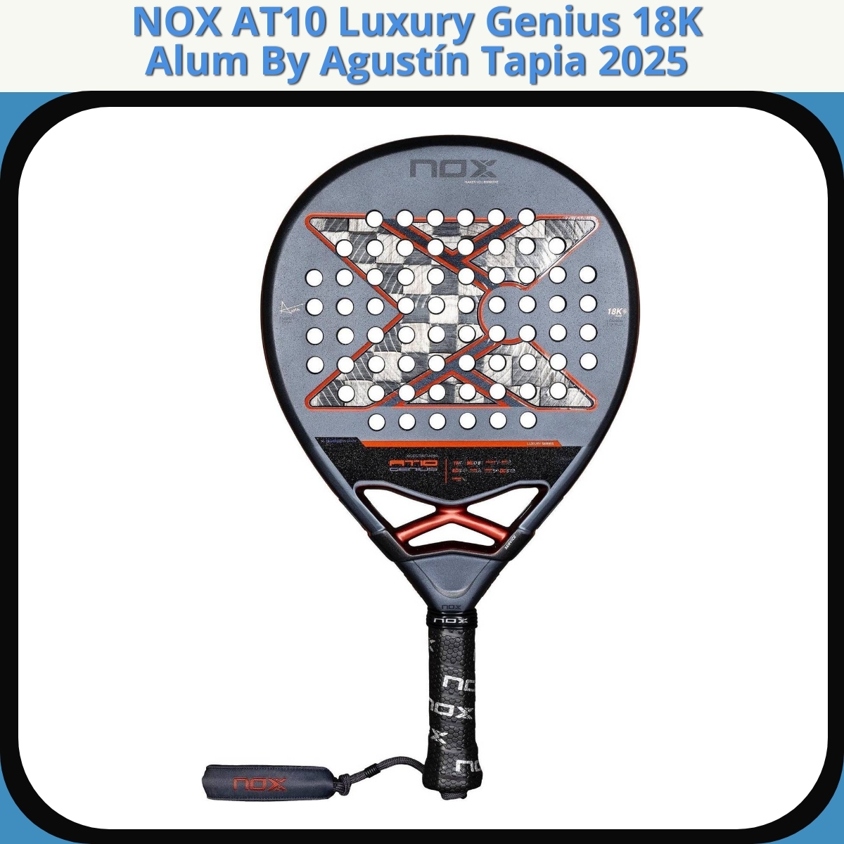 Anmeldelse af NOX AT10 Luxury Genius 18K Alum By Agustín Tapia 2025