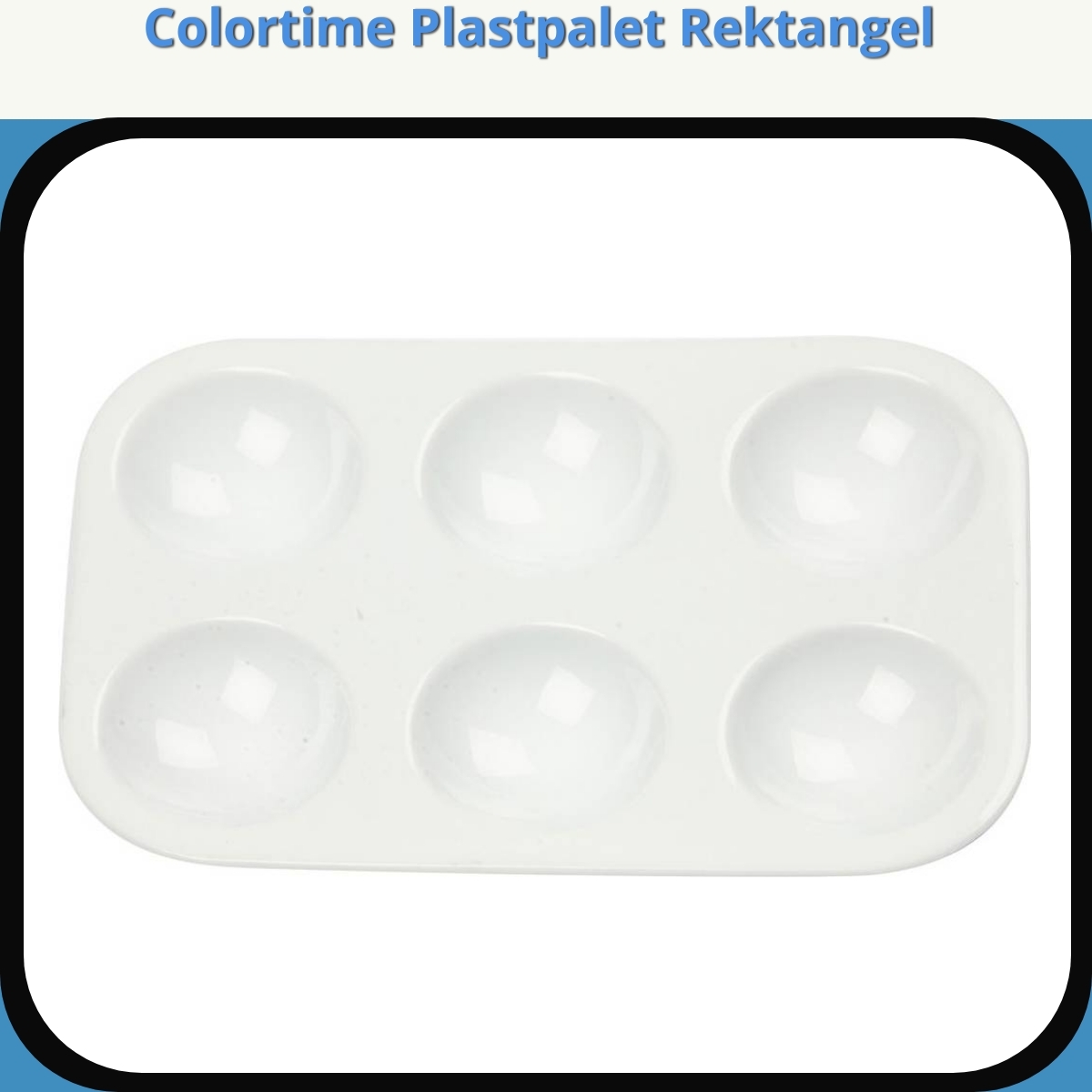 Anmeldelse af Colortime Plastpalet Rektangel