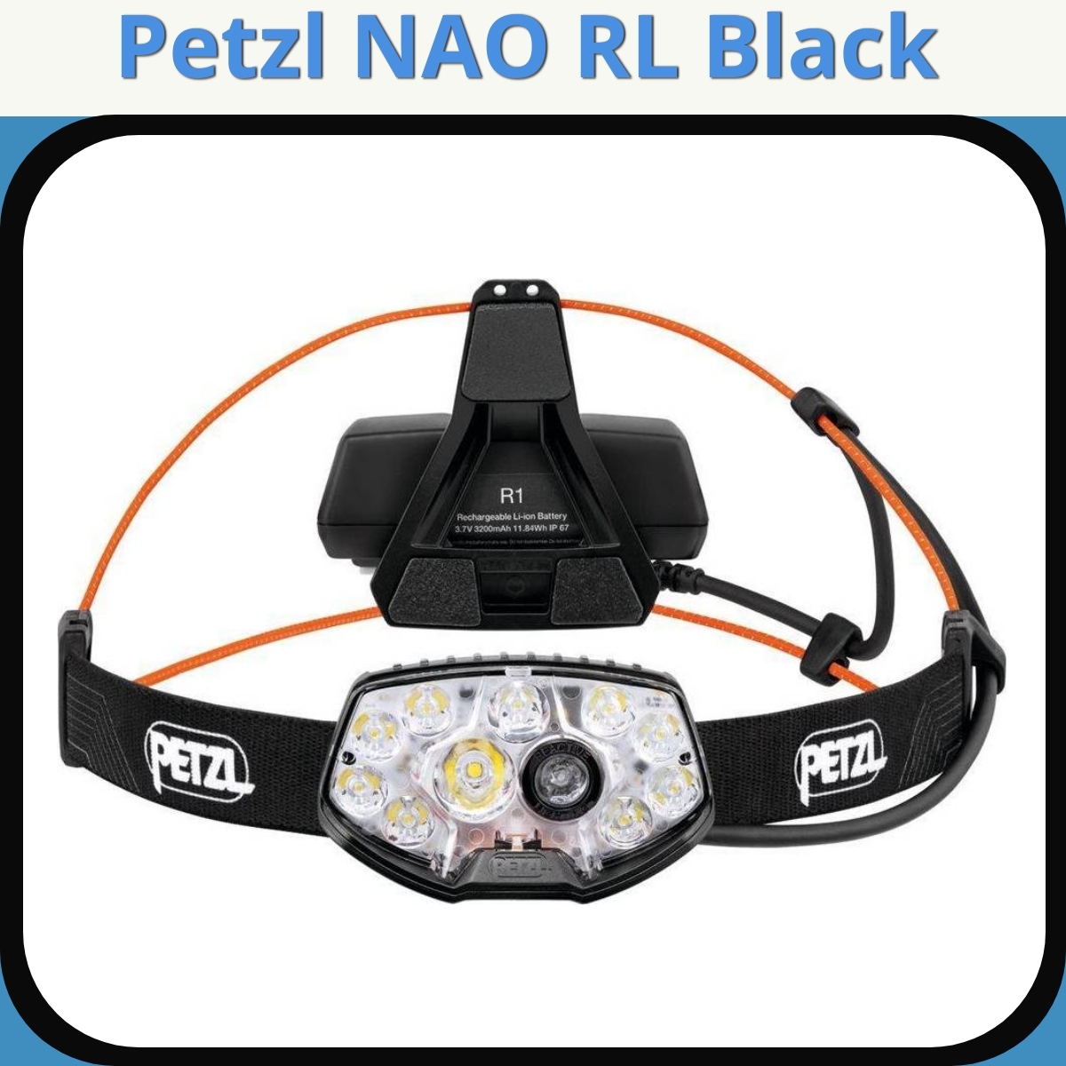 Anmeldelse af Petzl NAO RL Black