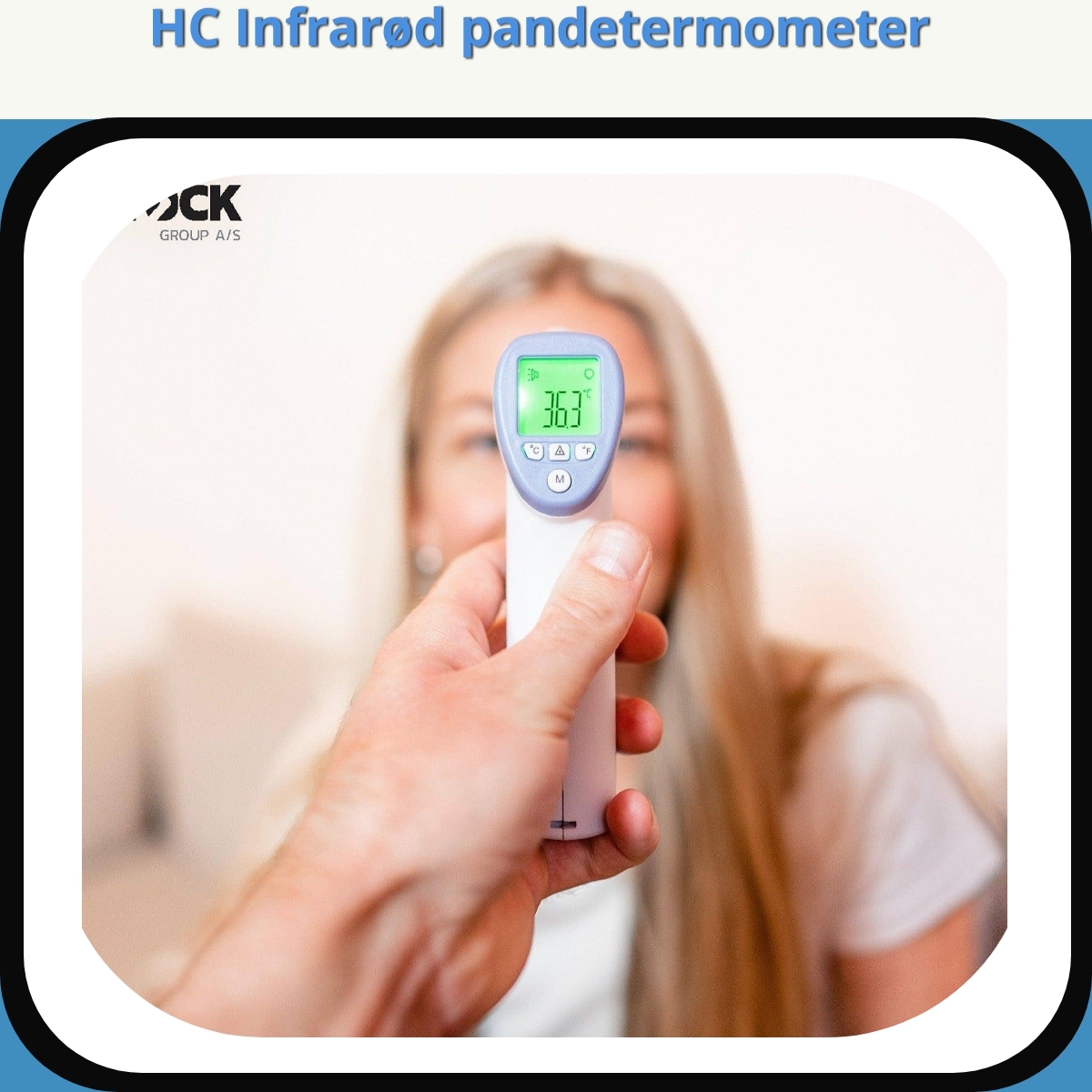 Anmeldelse af HC Infrarød pandetermometer