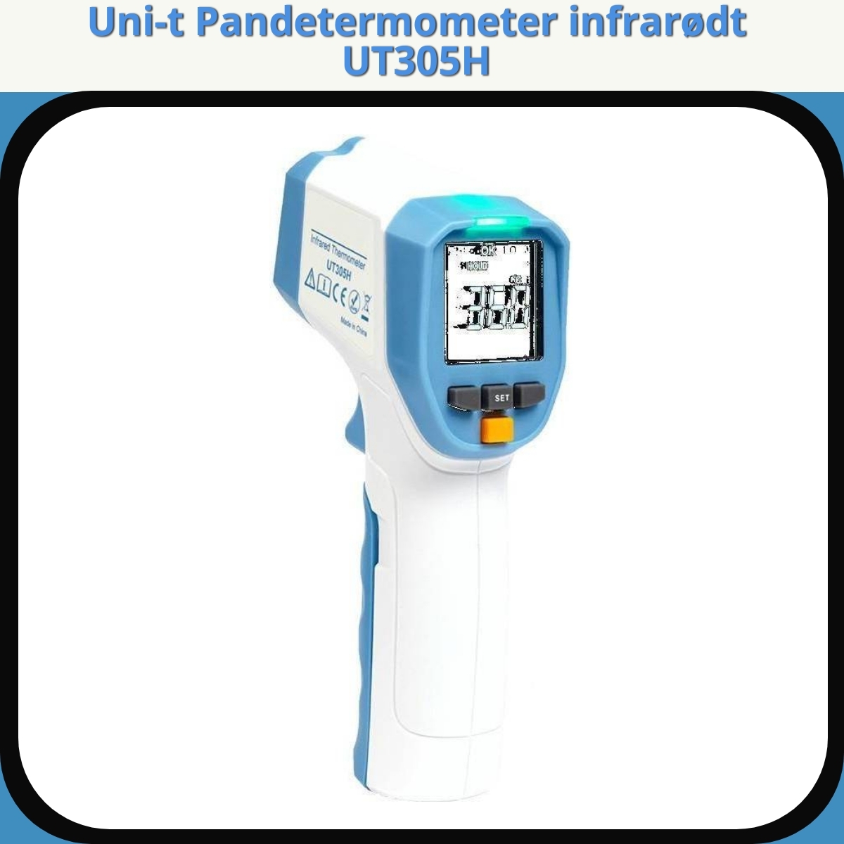 Anmeldelse af Uni-t Pandetermometer infrarødt UT305H