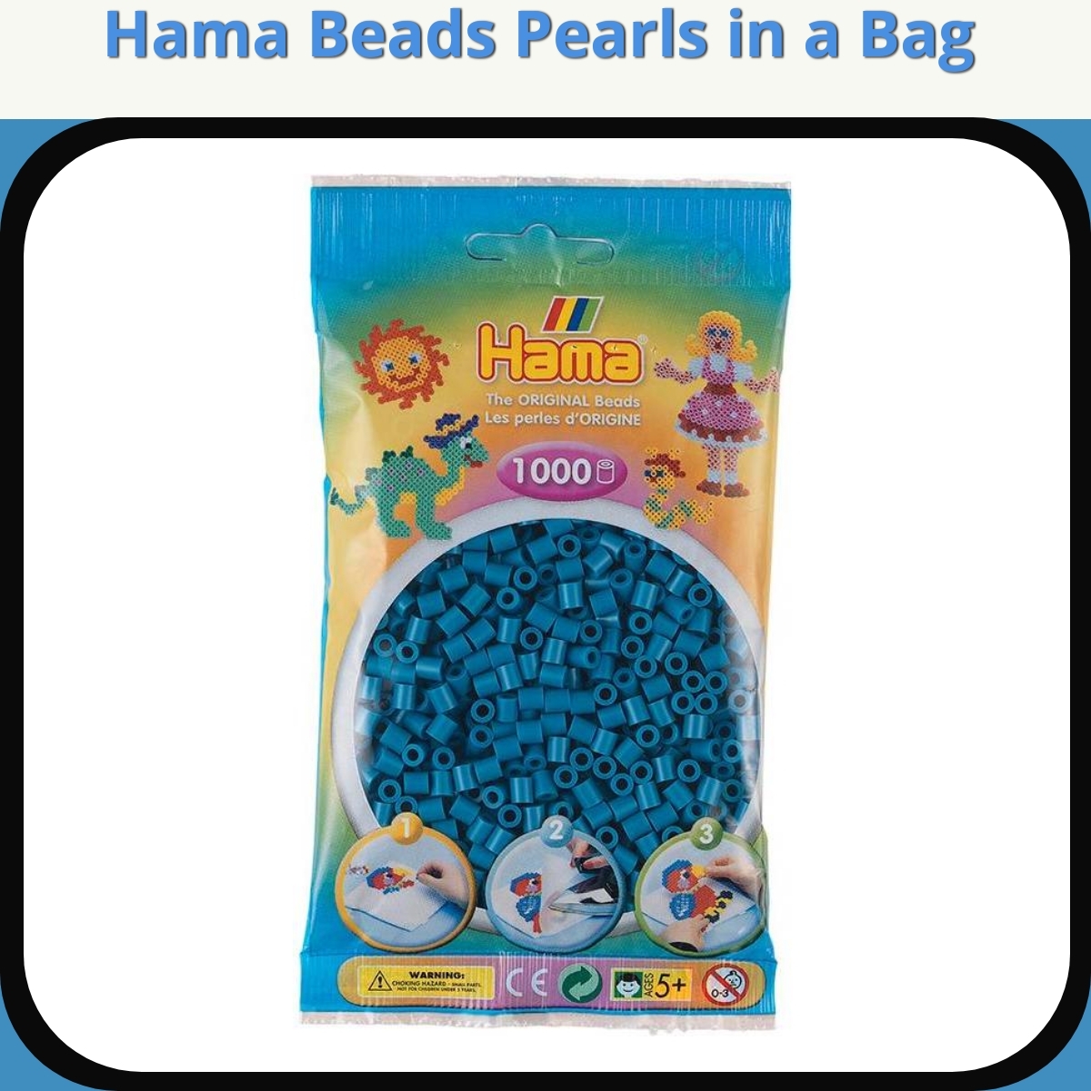 Anmeldelse af Hama Beads Pearls in a Bag