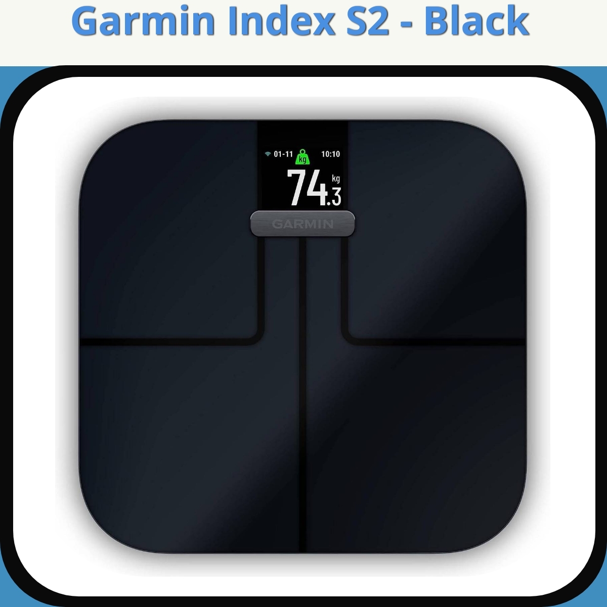 Anmeldelse af Garmin Index S2 - Black