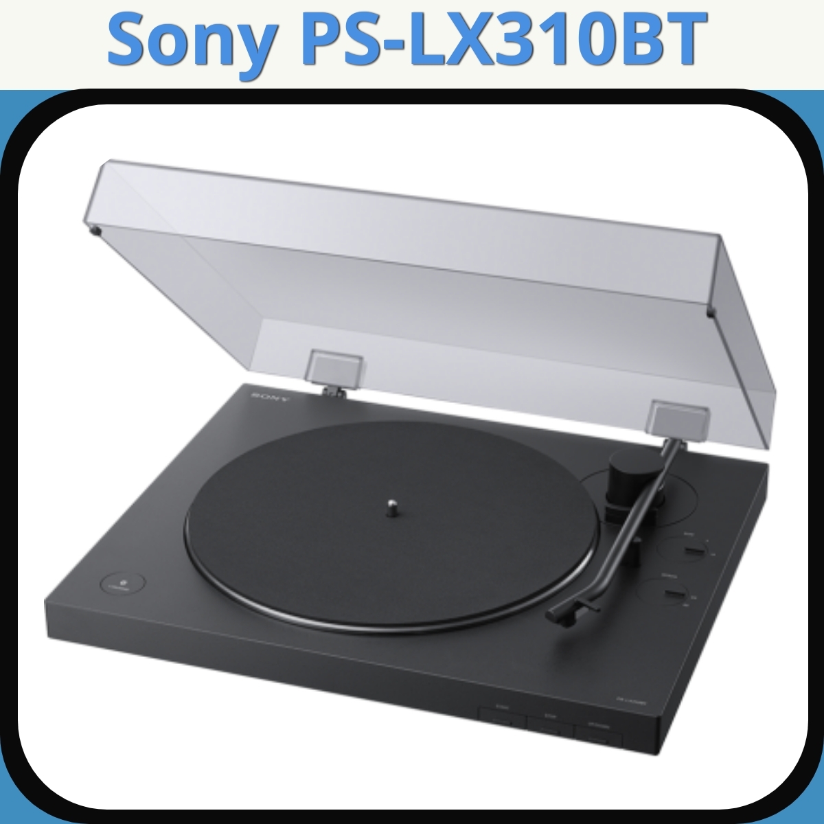 Anmeldelse af Sony PS-LX310BT