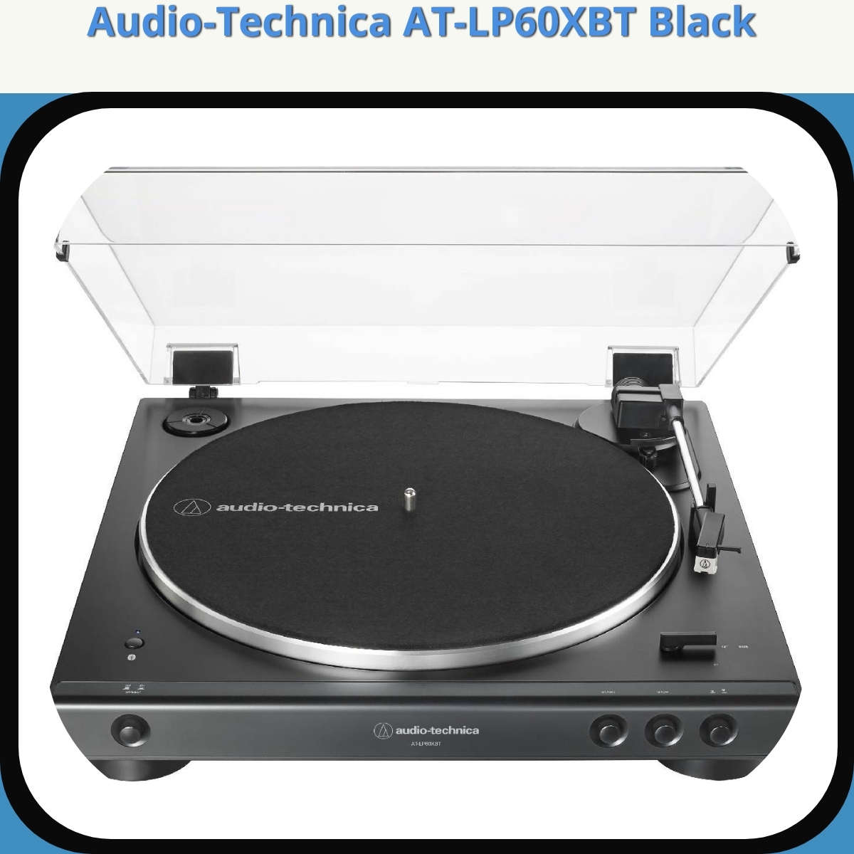 Anmeldelse af Audio-Technica AT-LP60XBT Black